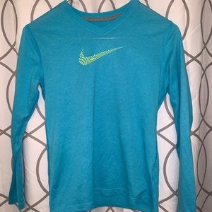 Blue NIKE shirt